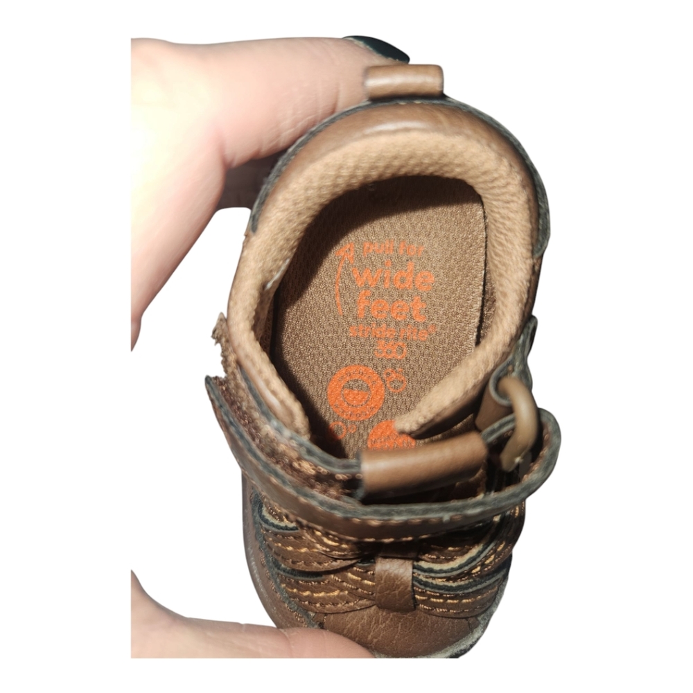STRIDE RITE‎ BABY SHOES 0-3 MONTHS - Picture 5 of 8
